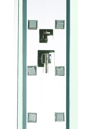 Cabine de douche hydromassante Merida 80x80x226 cm